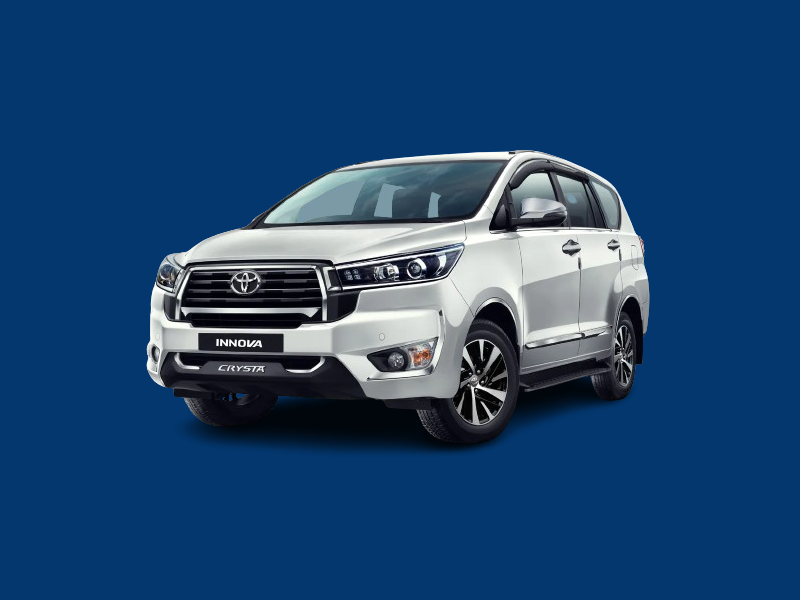 Toyota Innova Crysta Taxi Service From Ahmedabad