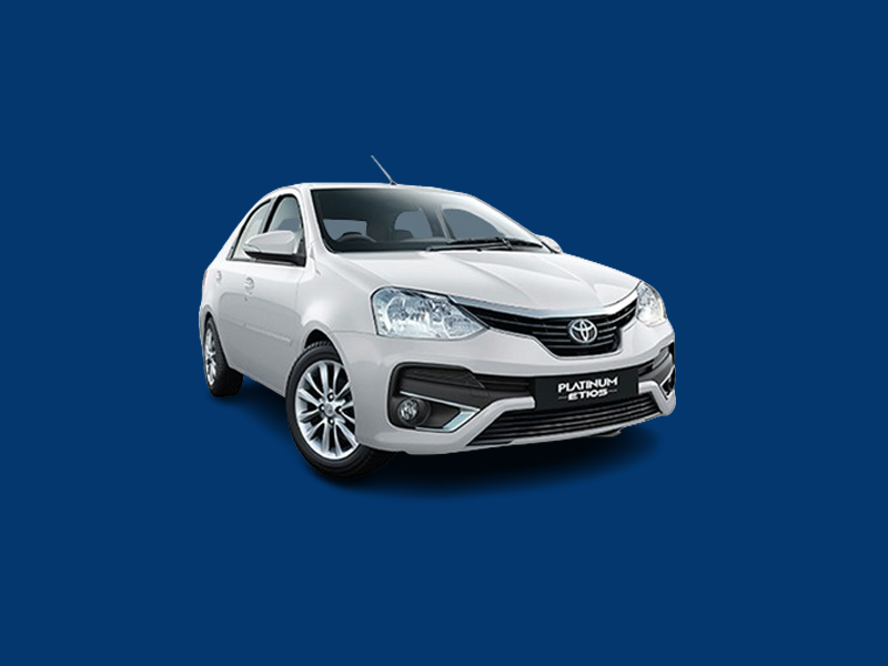 Tyota Etios Taxi service from Ahmedabad