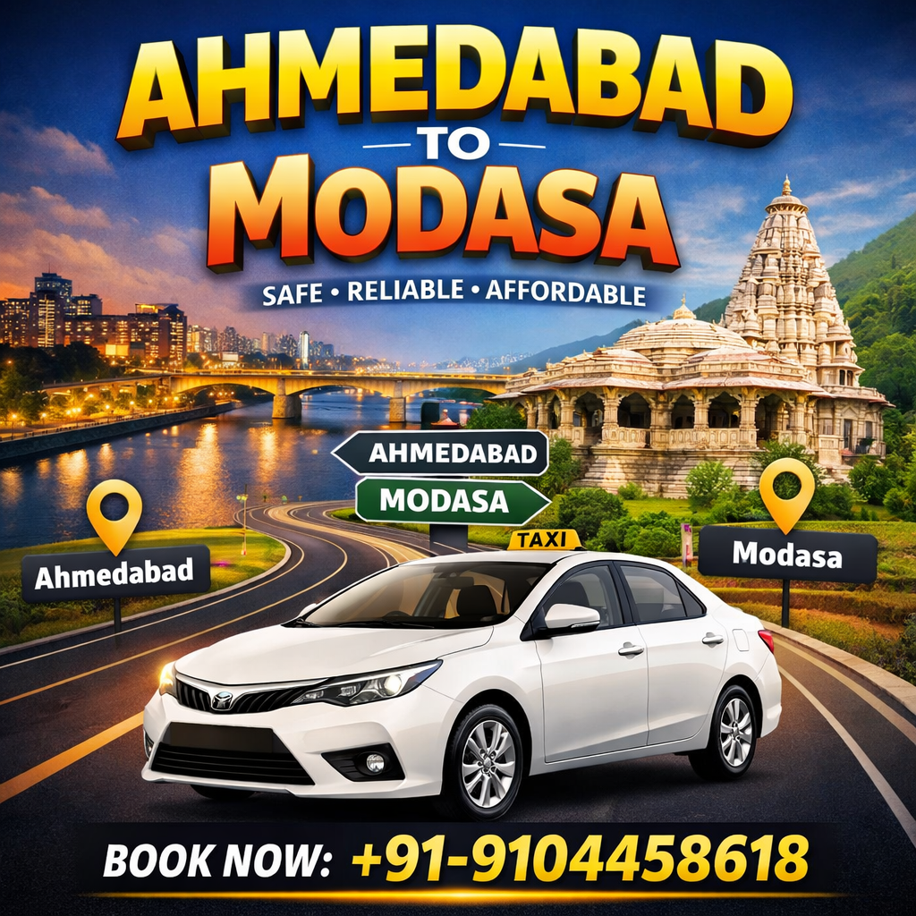 Ahmedabad to Modasa Taxi Service